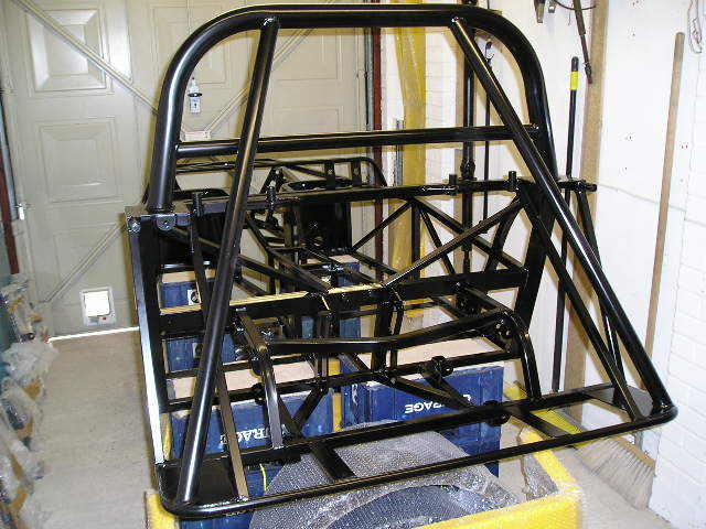 Chassis coated